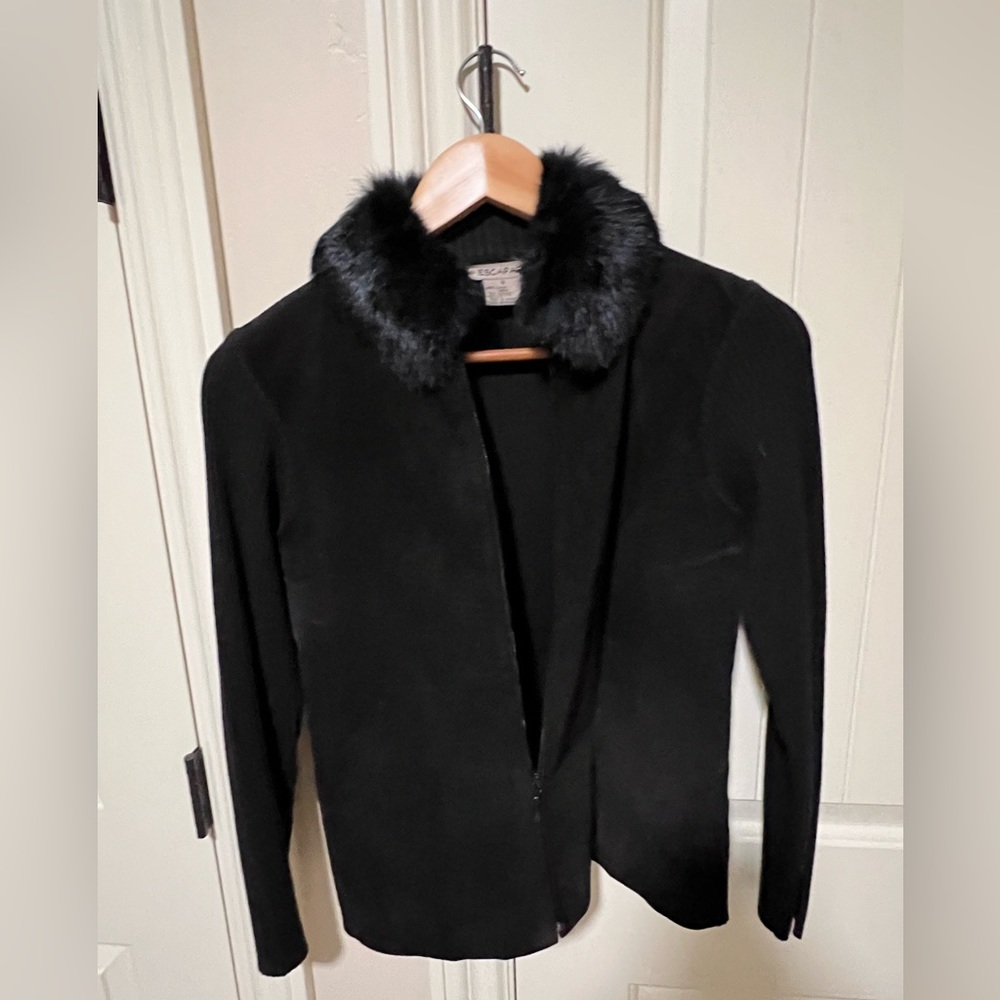 Escapade Vintage Suede with Faux Fur Jacket
